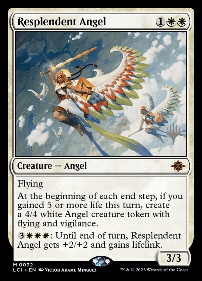 Magic the Gathering Card - Resplendent Angel - MTG Circle