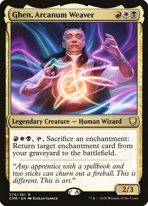 Magic the Gathering Card - Ghen, Arcanum Weaver - MTG Circle