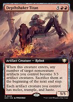 Magic the Gathering Card - Depthshaker Titan - MTG Circle