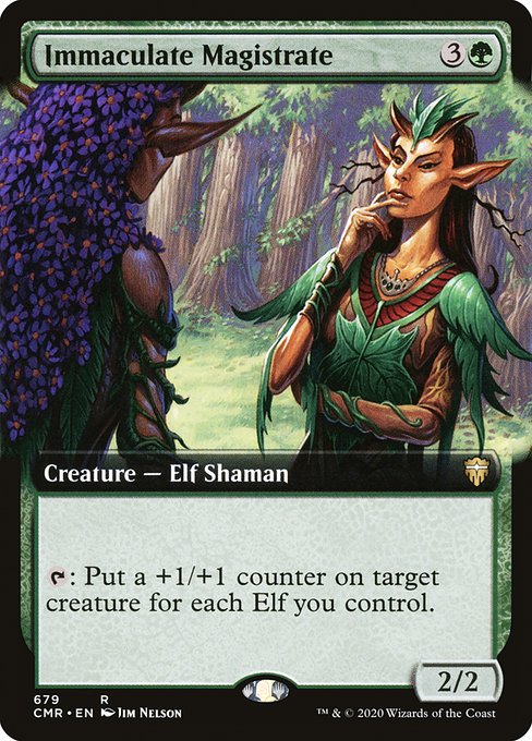Magic the Gathering Card - Immaculate Magistrate - MTG Circle