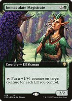 Magic the Gathering Card - Immaculate Magistrate - MTG Circle