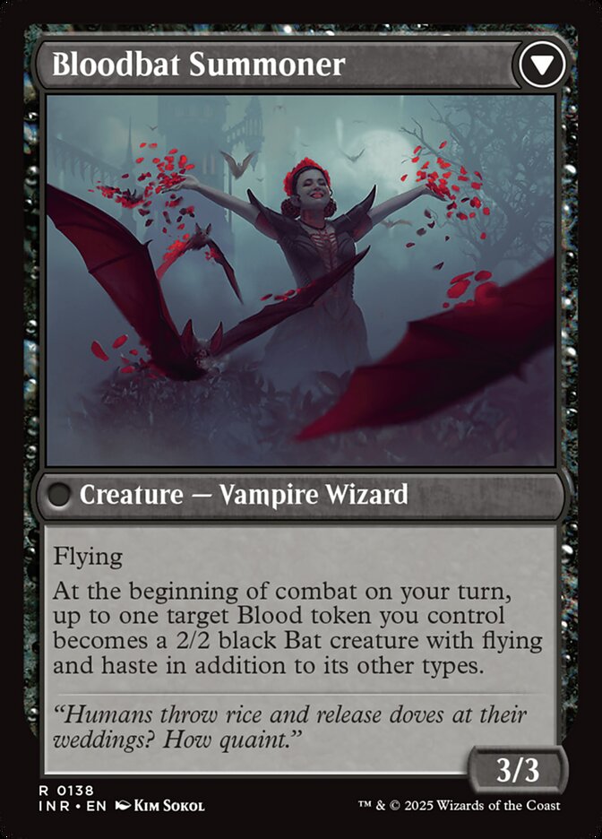 Magic the Gathering Card - Bloodbat Summoner - MTG Circle