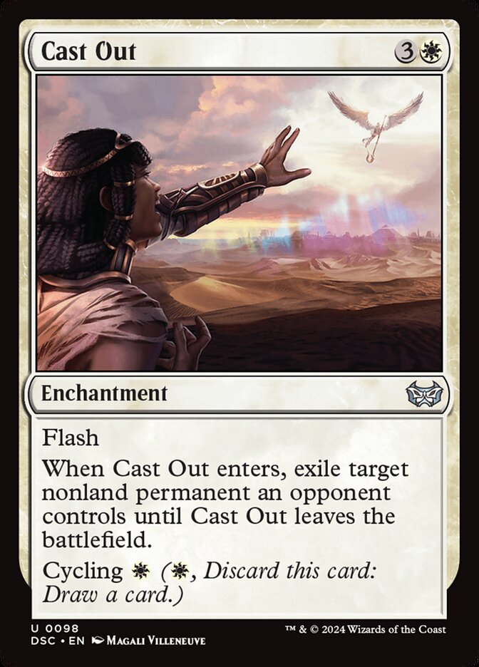 Magic the Gathering Card - Cast Out - MTG Circle