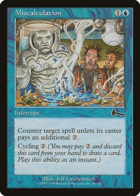 Magic the Gathering Card - Miscalculation - MTG Circle