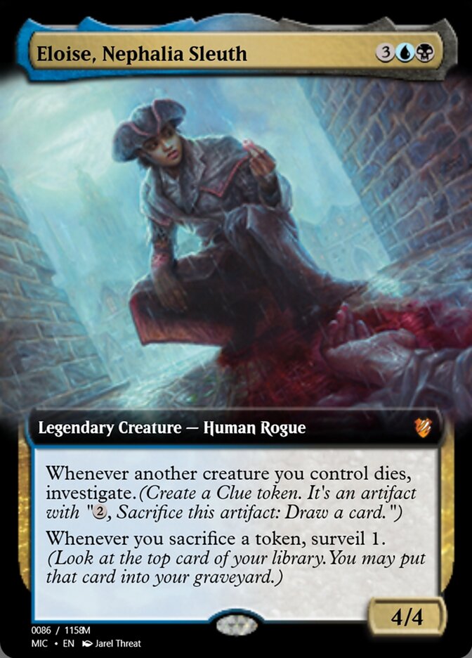Magic the Gathering Card - Eloise, Nephalia Sleuth - MTG Circle
