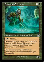 Magic the Gathering Card - Evolution Witness - MTG Circle