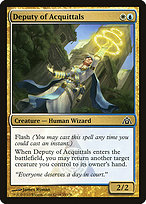 Magic the Gathering Card - Deputy of Acquittals - MTG Circle