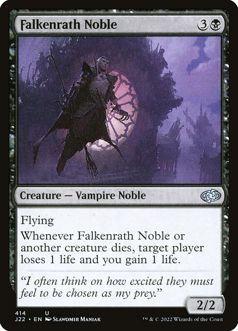 Magic the Gathering Card - Falkenrath Noble - MTG Circle