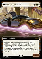 Magic the Gathering Card - Mysterious Limousine - MTG Circle