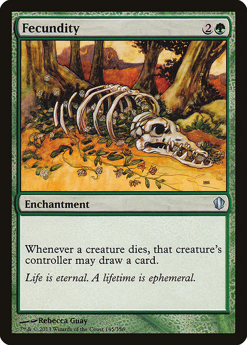 Magic the Gathering Card - Fecundity - MTG Circle