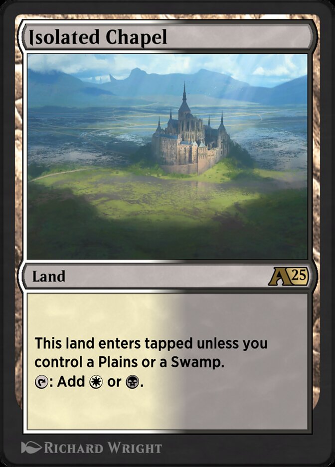 Magic the Gathering Card - Isolated Chapel - MTG Circle