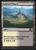 Magic the Gathering Card - Isolated Chapel - MTG Circle