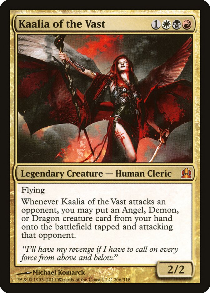 Magic the Gathering Card - Kaalia of the Vast - MTG Circle