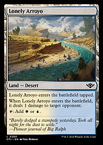 Magic the Gathering Card - Lonely Arroyo - MTG Circle