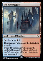 Magic the Gathering Card - Thundering Falls - MTG Circle