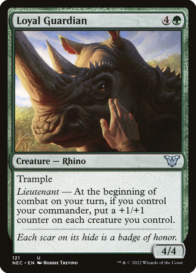 Magic the Gathering Card - Loyal Guardian - MTG Circle