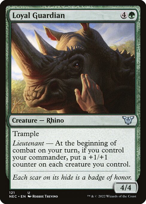 Magic the Gathering Card - Loyal Guardian - MTG Circle