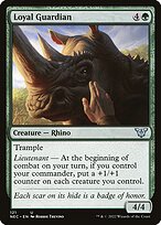 Magic the Gathering Card - Loyal Guardian - MTG Circle