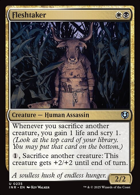 Magic the Gathering Card - Fleshtaker - MTG Circle
