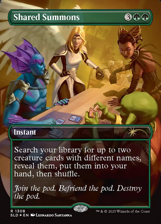 Magic the Gathering Card - Shared Summons - MTG Circle