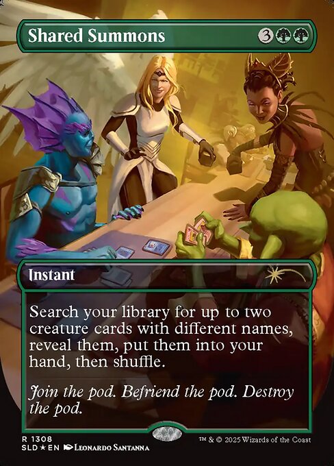 Magic the Gathering Card - Shared Summons - MTG Circle