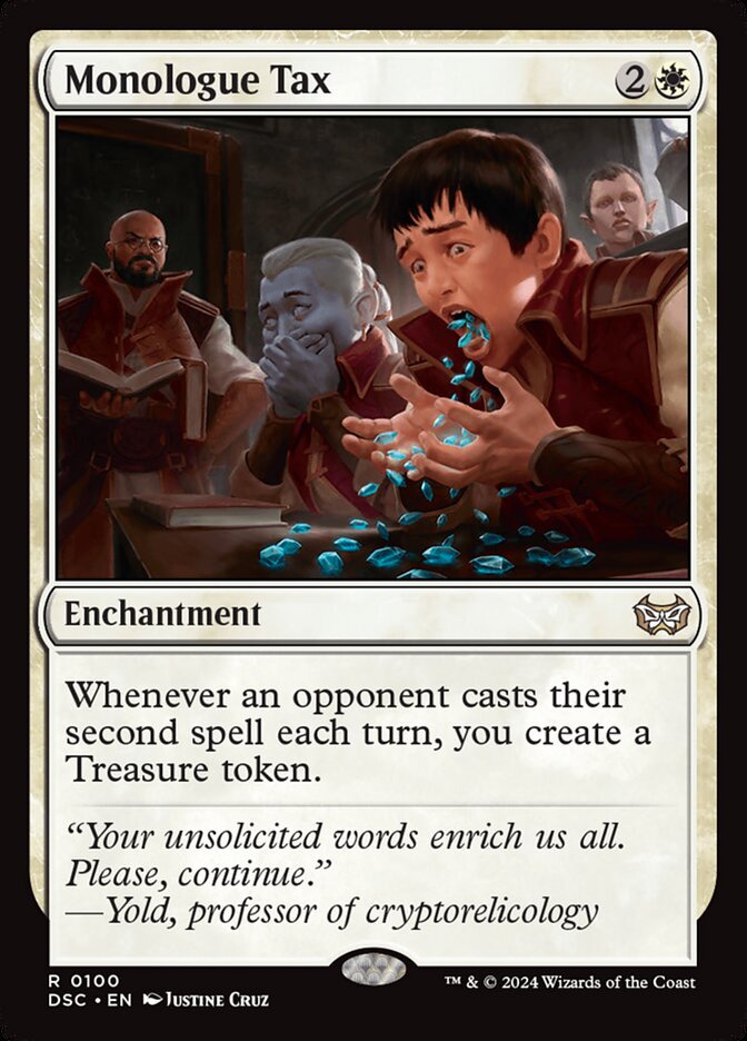Magic the Gathering Card - Monologue Tax - MTG Circle