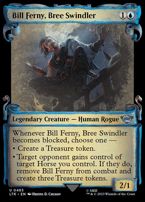 Magic the Gathering Card - Bill Ferny, Bree Swindler - MTG Circle