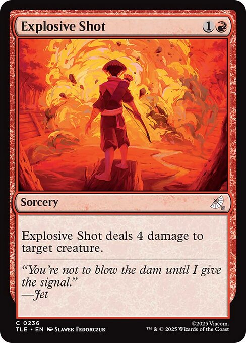 Magic the Gathering Card - Explosive Shot - MTG Circle