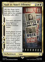 Magic the Gathering Card - Vault 11: Voter's Dilemma - MTG Circle
