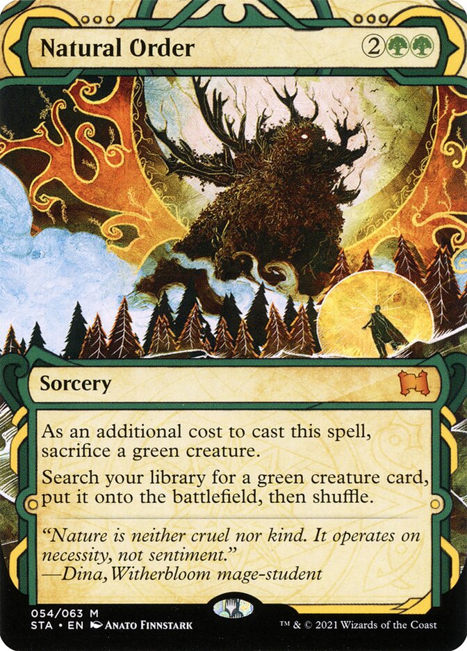 Magic the Gathering Card - Natural Order - MTG Circle