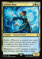 Magic the Gathering Card - Fathom Mage - MTG Circle