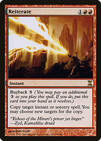 Magic the Gathering Card - Reiterate - MTG Circle