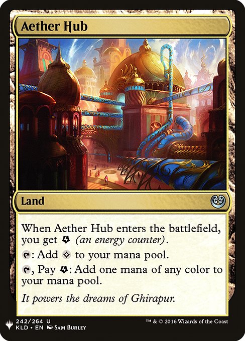 Magic the Gathering Card - Aether Hub - MTG Circle
