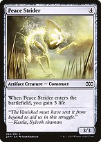 Magic the Gathering Card - Peace Strider - MTG Circle
