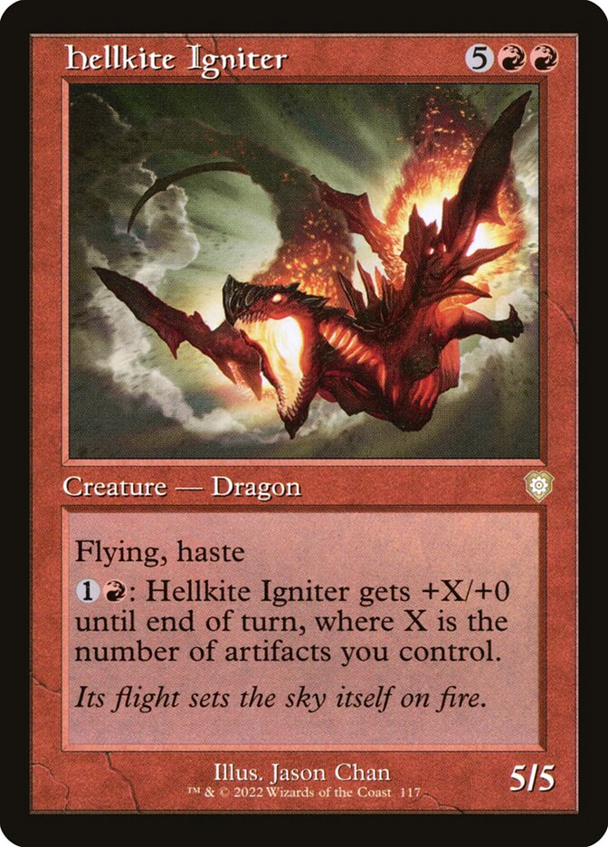 Magic the Gathering Card - Hellkite Igniter - MTG Circle