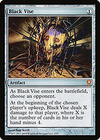 Magic the Gathering Card - Black Vise - MTG Circle