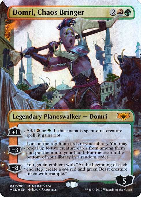 Magic the Gathering Card - Domri, Chaos Bringer - MTG Circle