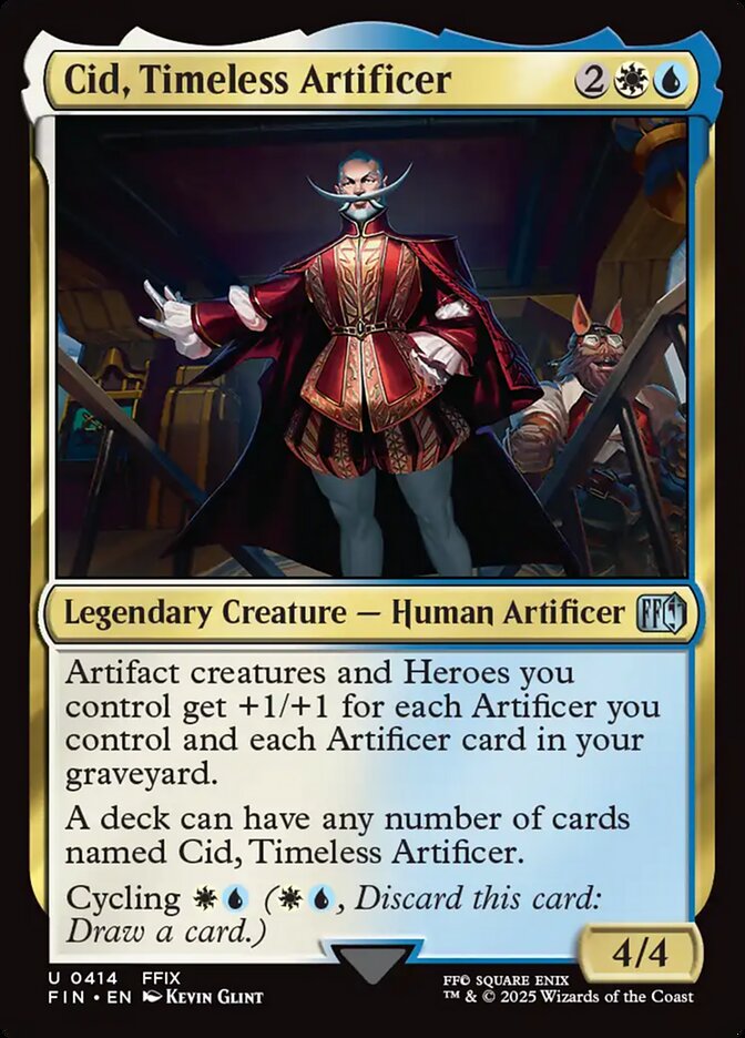 Magic the Gathering Card - Cid, Timeless Artificer - MTG Circle