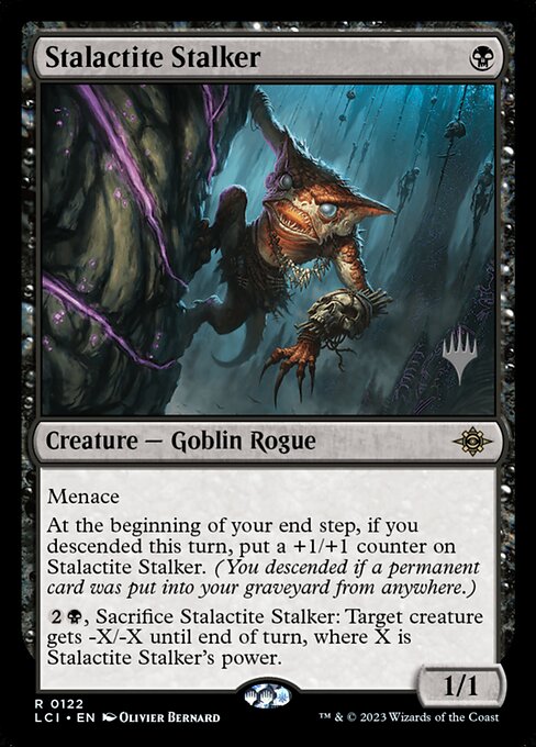 Magic the Gathering Card - Stalactite Stalker - MTG Circle