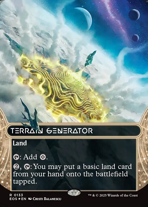 Magic the Gathering Card - Terrain Generator - MTG Circle