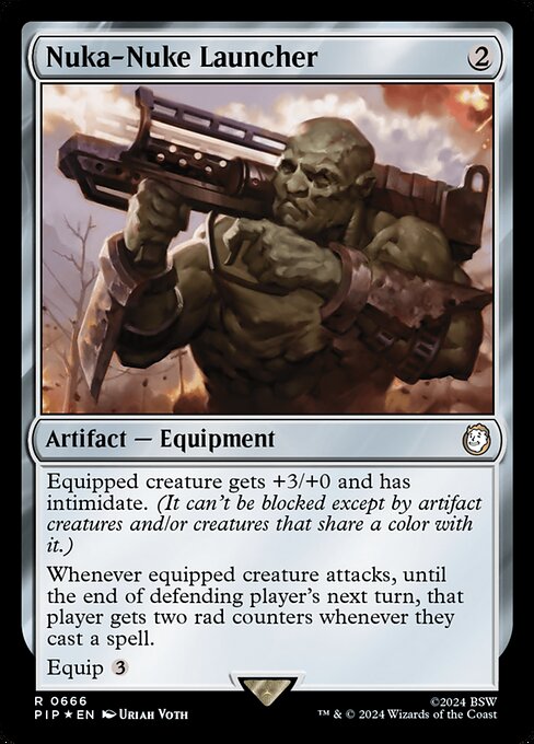 Magic the Gathering Card - Nuka-Nuke Launcher - MTG Circle