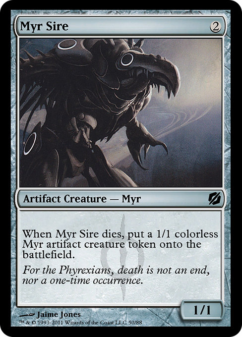 Magic the Gathering Card - Myr Sire - MTG Circle