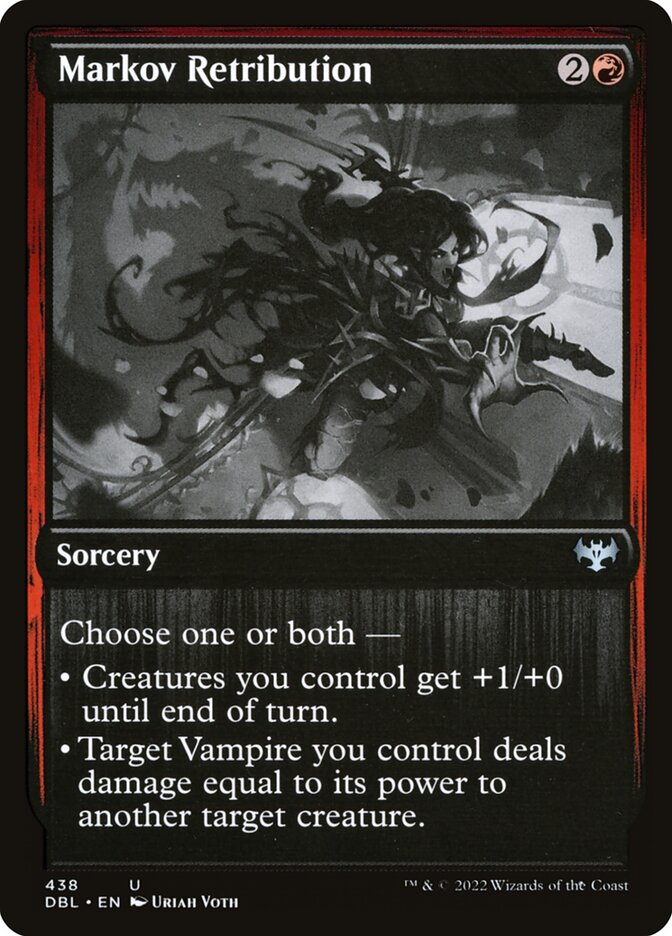 Magic the Gathering Card - Markov Retribution - MTG Circle