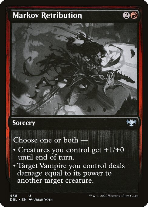 Magic the Gathering Card - Markov Retribution - MTG Circle