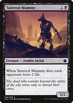 Magic the Gathering Card - Tattered Mummy - MTG Circle