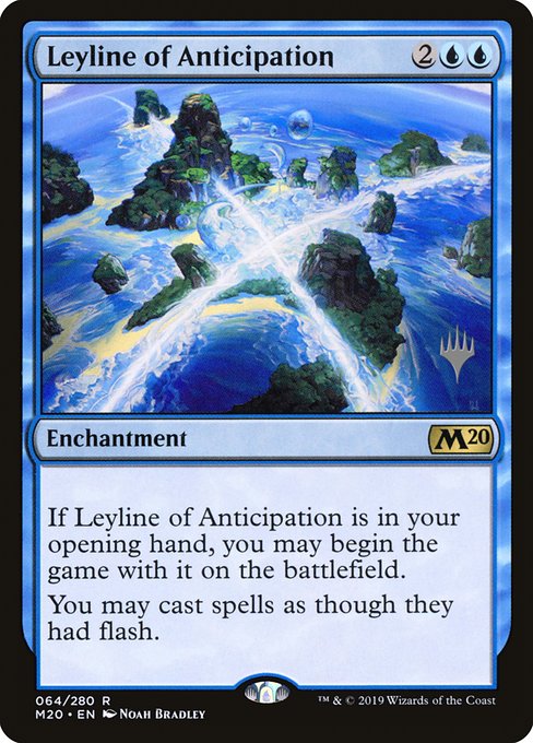Magic the Gathering Card - Leyline of Anticipation - MTG Circle