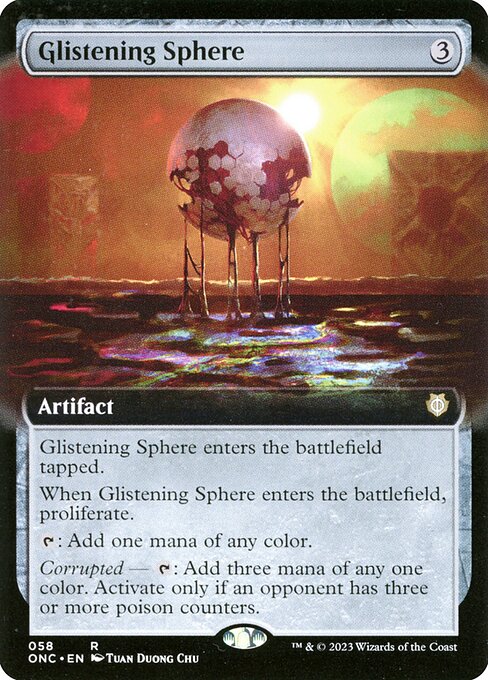 Magic the Gathering Card - Glistening Sphere - MTG Circle