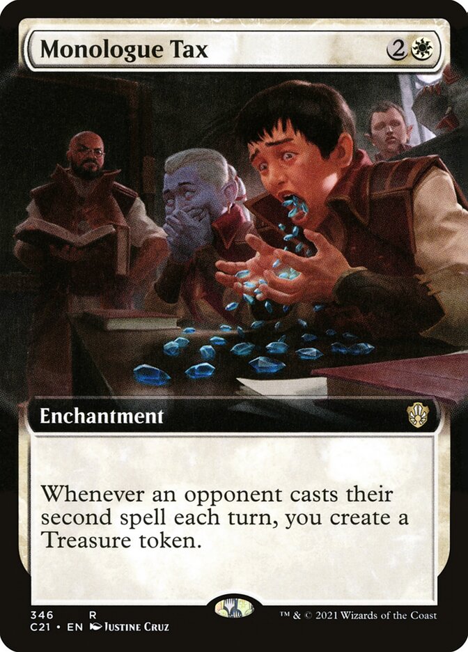 Magic the Gathering Card - Monologue Tax - MTG Circle