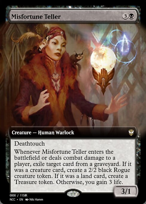 Magic the Gathering Card - Misfortune Teller - MTG Circle