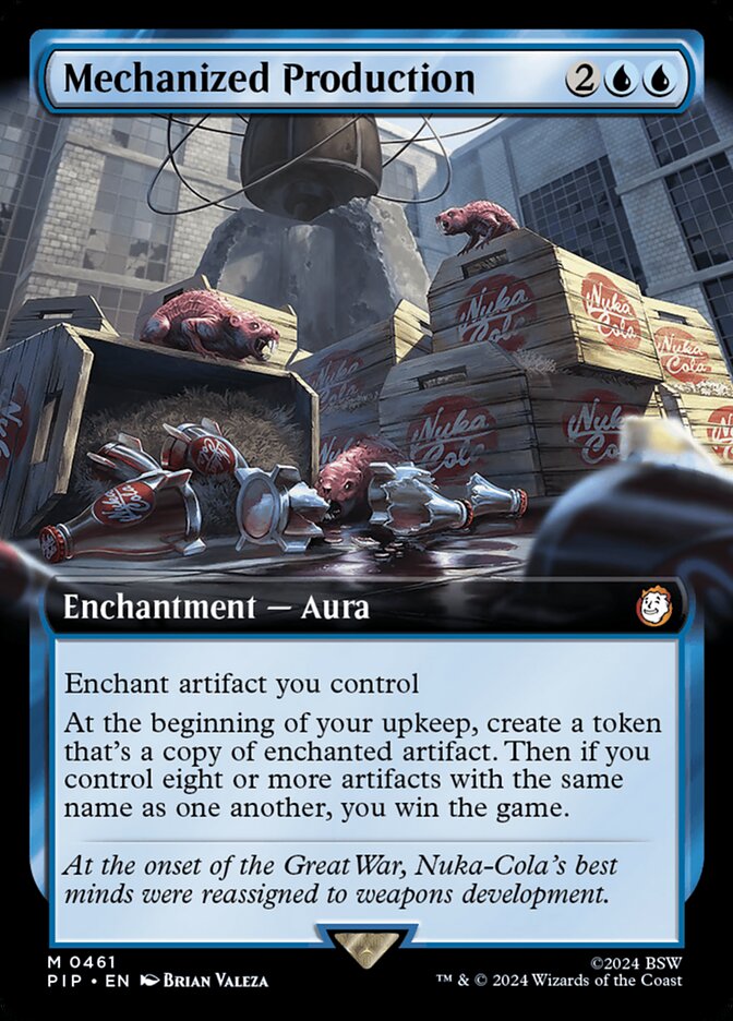 Magic the Gathering Card - Mechanized Production - MTG Circle